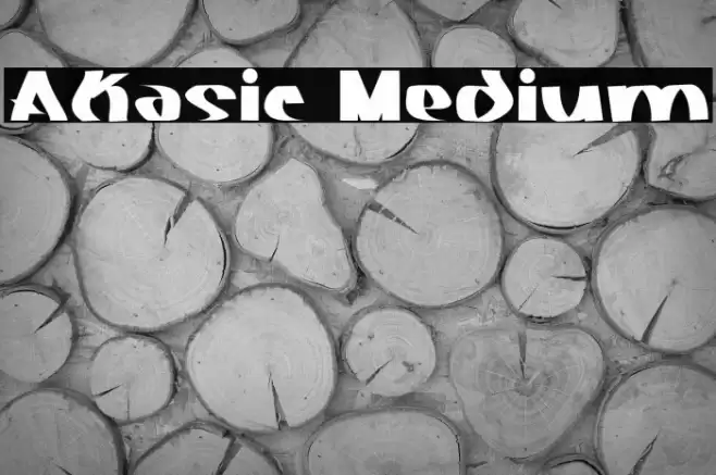 Akasic Medium Font examples