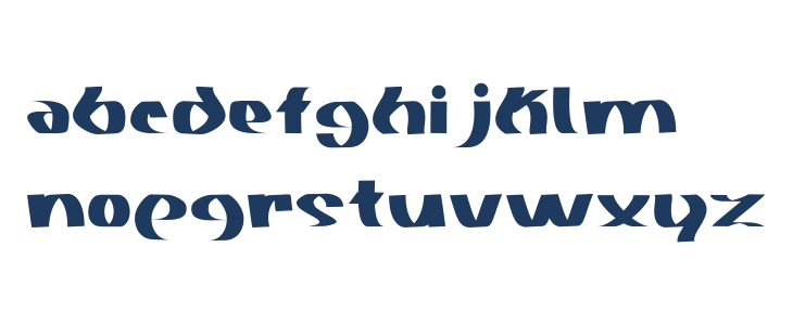 Akasic Medium Lowercase