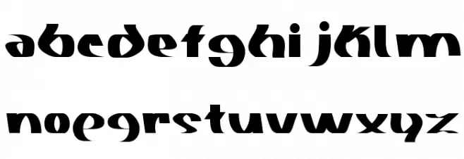 Akasic Medium フォント 小文字