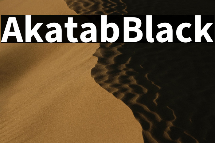 Akatab Black Example 1