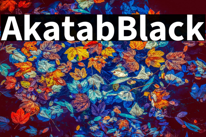 Akatab Black Example 3