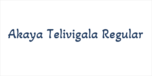 Akaya Telivigala Regular Logo