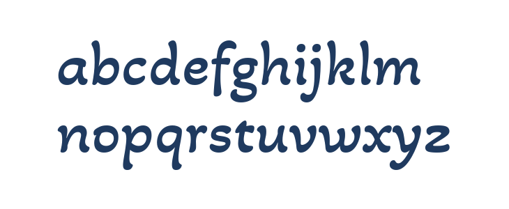 Akaya Telivigala Regular Lowercase