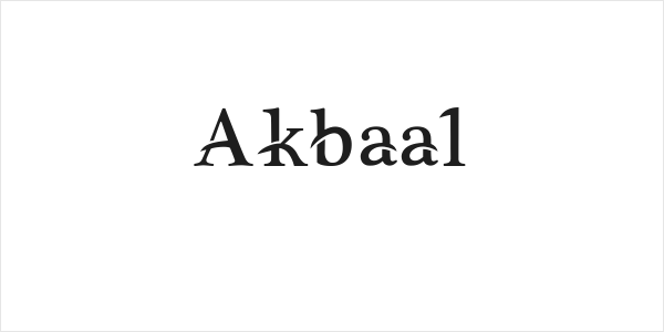 Akbaal Logo