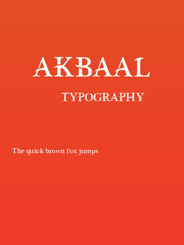 Akbaal Poster