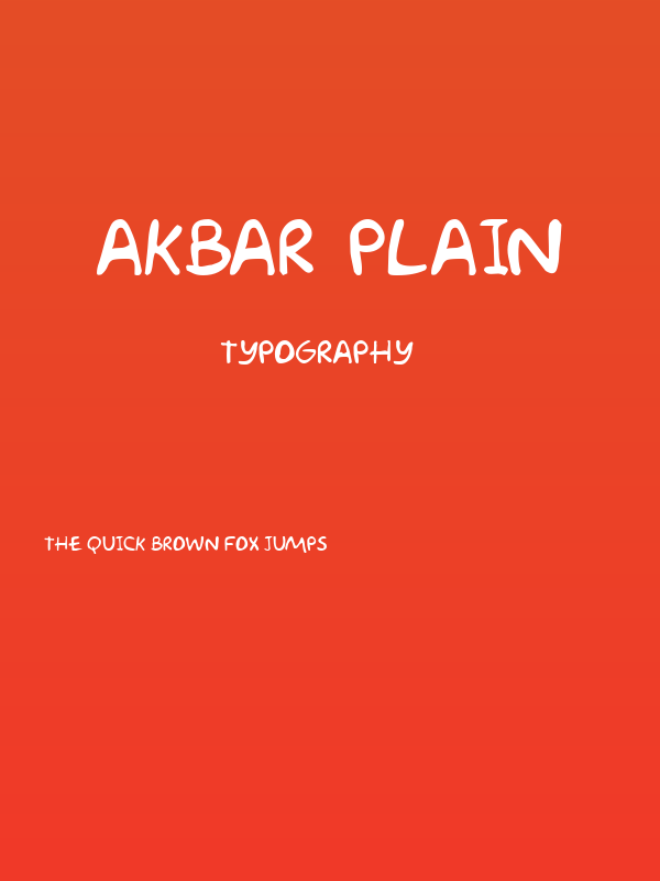 Akbar  Plain Poster