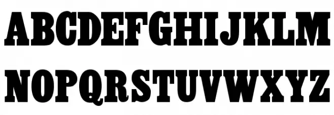 Akenaten Normal Font UPPERCASE