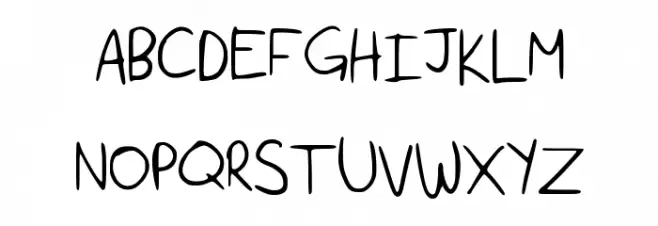 Akeylah__s_Handwriting Schriftart Groß