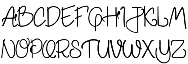 Akhadias Schriftart Groß