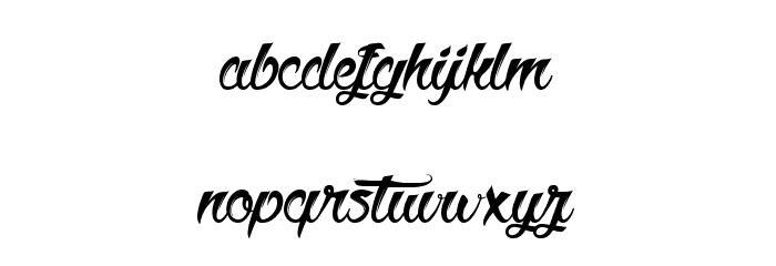 Akhenaton Font LOWERCASE
