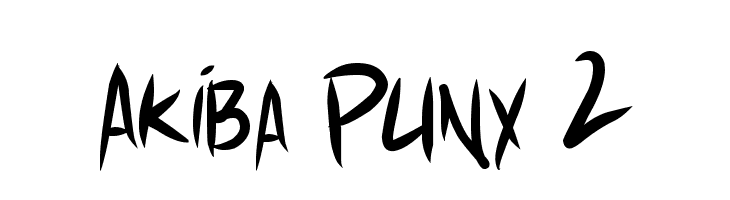 Akiba Punx 2 Font