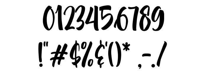 Akidan Hatory Schriftart Anderer Schreiben