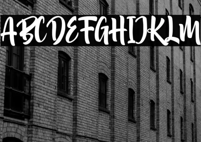 Akidan Hatory Font examples