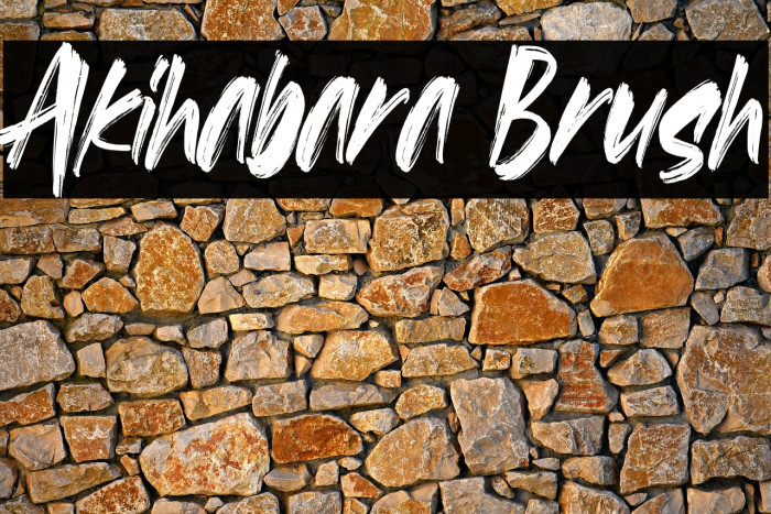 Akihabara Brush Example 1