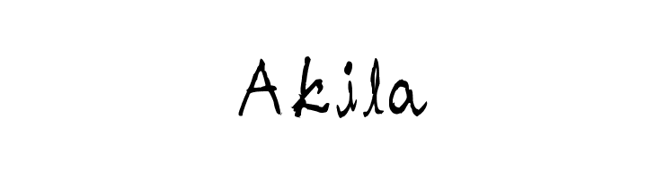 Akila  Free Fonts Download