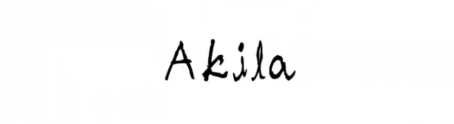 Akila  नि: शुल्क फ़ॉन्ट्स डाउनलोड