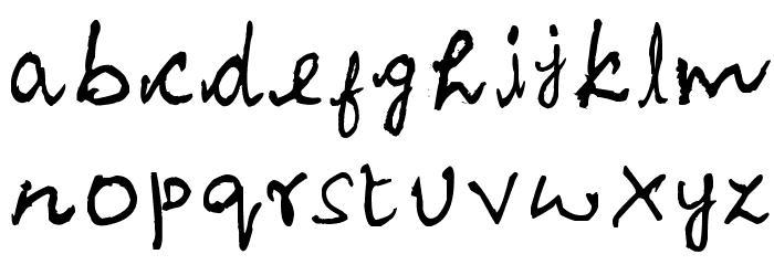 Akila Font LOWERCASE