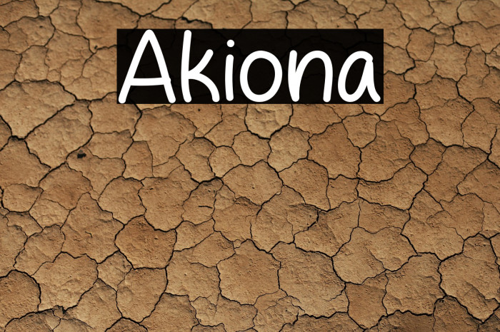Akiona Example 1