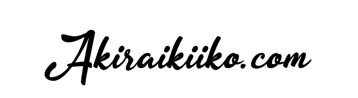 Akira ikiiko.com  لخطوط تنزيل