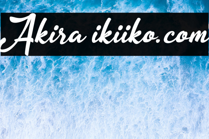 Akira ikiiko.com Example 2