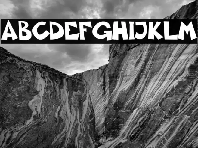 Aklatanic TSO Font examples