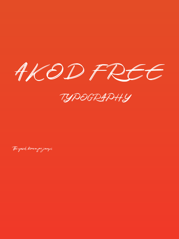 Akod FREE Poster