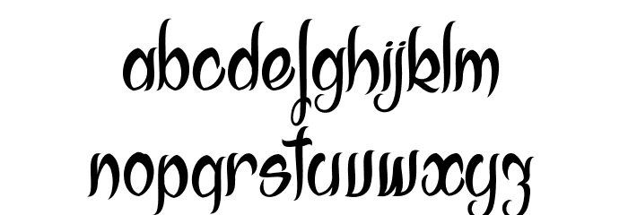 Akodia_PersonalUseOnly Font LOWERCASE