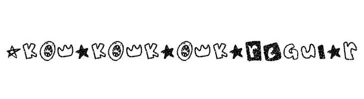 Akowakowkaowka Regular フォント