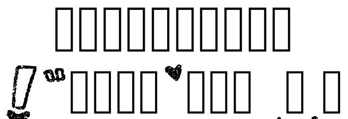 Akowakowkaowka Regular Schriftart Anderer Schreiben