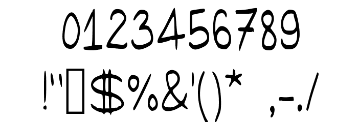 Akra Regular Font OTHER CHARS