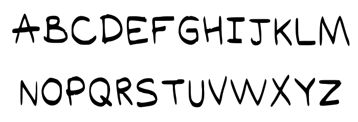 Akra Regular Font LOWERCASE