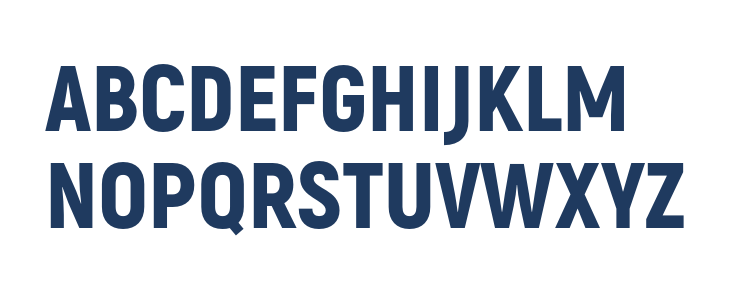 Akrobat Black Uppercase