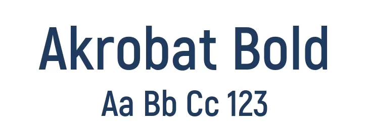 Akrobat Bold