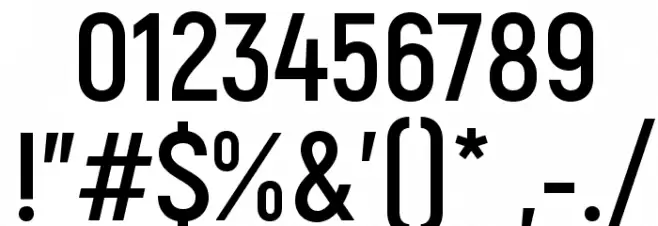 Akrobat Bold Font Alte caractere