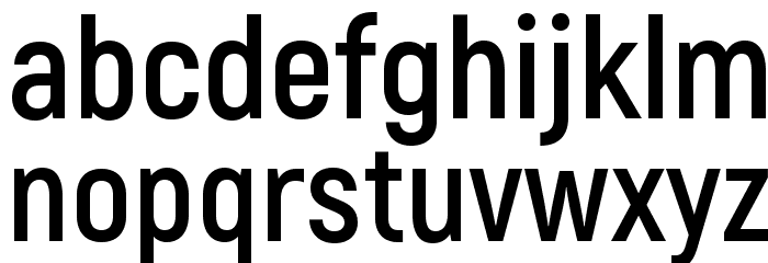Akrobat Bold Font LOWERCASE