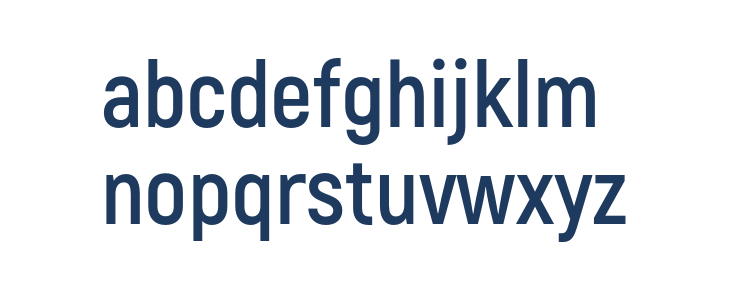 Akrobat Bold Lowercase
