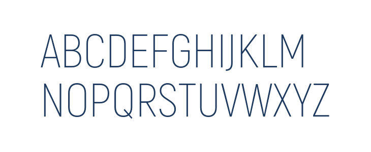 Akrobat ExtraLight Uppercase