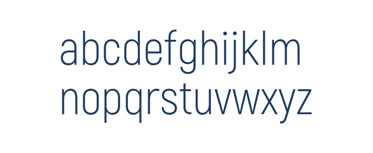 Akrobat Light Lowercase