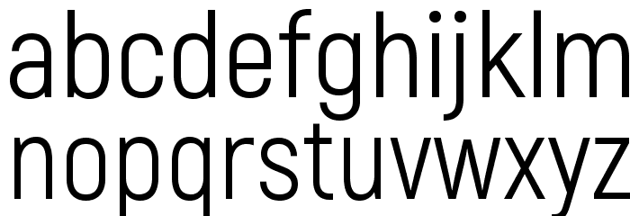 Akrobat Regular Font LOWERCASE