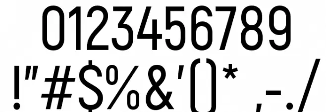 Akrobat SemiBold Font Alte caractere