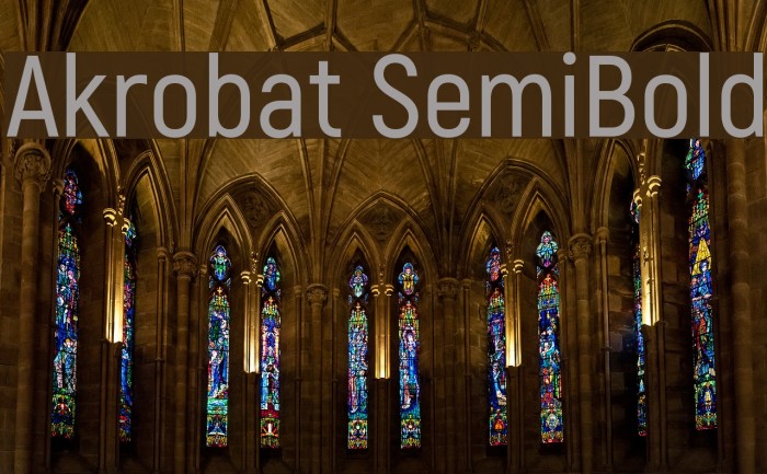 Akrobat SemiBold Example 3