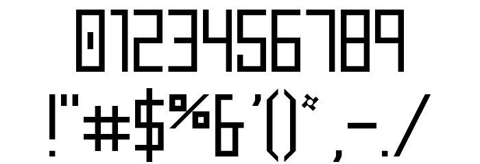 Akron NBP Regular Font OTHER CHARS