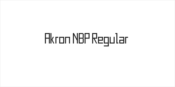 Akron NBP Regular Logo