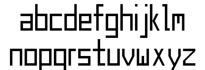 Akron NBP Regular Font LOWERCASE