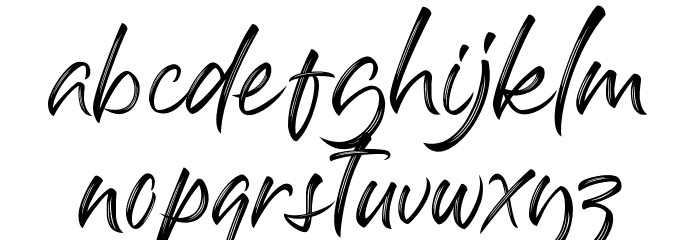 Aksana Font LOWERCASE
