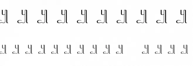 Aksara-Jawa Font OTHER CHARS