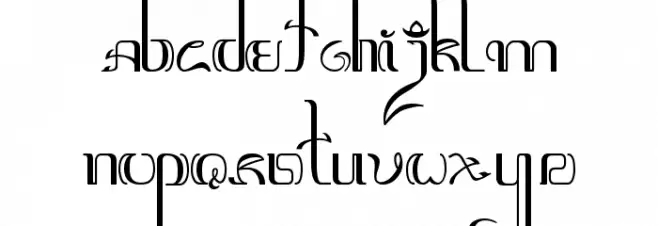 Aksara-Jawa Caratteri MINUSCOLO