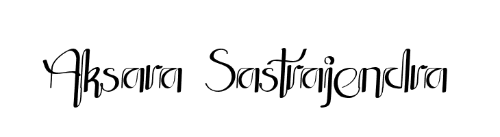 Aksara Sastrajendra  Fuentes Gratis Descargar