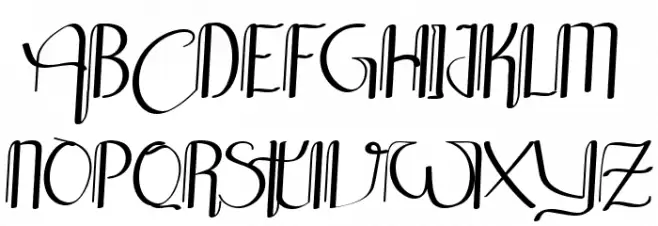 Aksara Sastrajendra Schriftart Groß