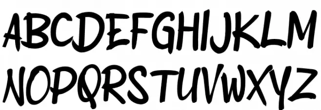 Aksentuasi Font UPPERCASE